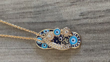 Load and play video in Gallery viewer, California Evil Eye Necklace
