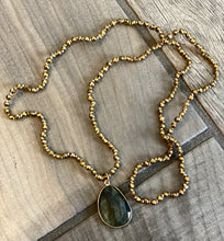 Load image into Gallery viewer, The Dark Droplet Necklace
