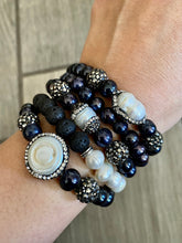 Load image into Gallery viewer, Boho Onyx Stackable Bracelet
