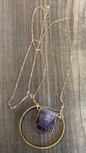 Load image into Gallery viewer, The Amethyst Tear Tiara Necklace
