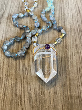Load image into Gallery viewer, The Peaceful Healing Crystal Necklace
